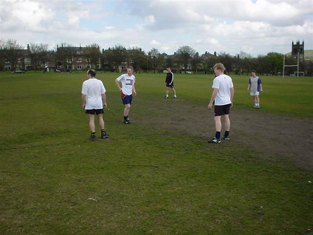 Footy in the park 1