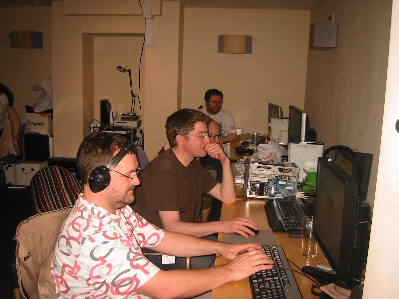 Bob and Projector Room