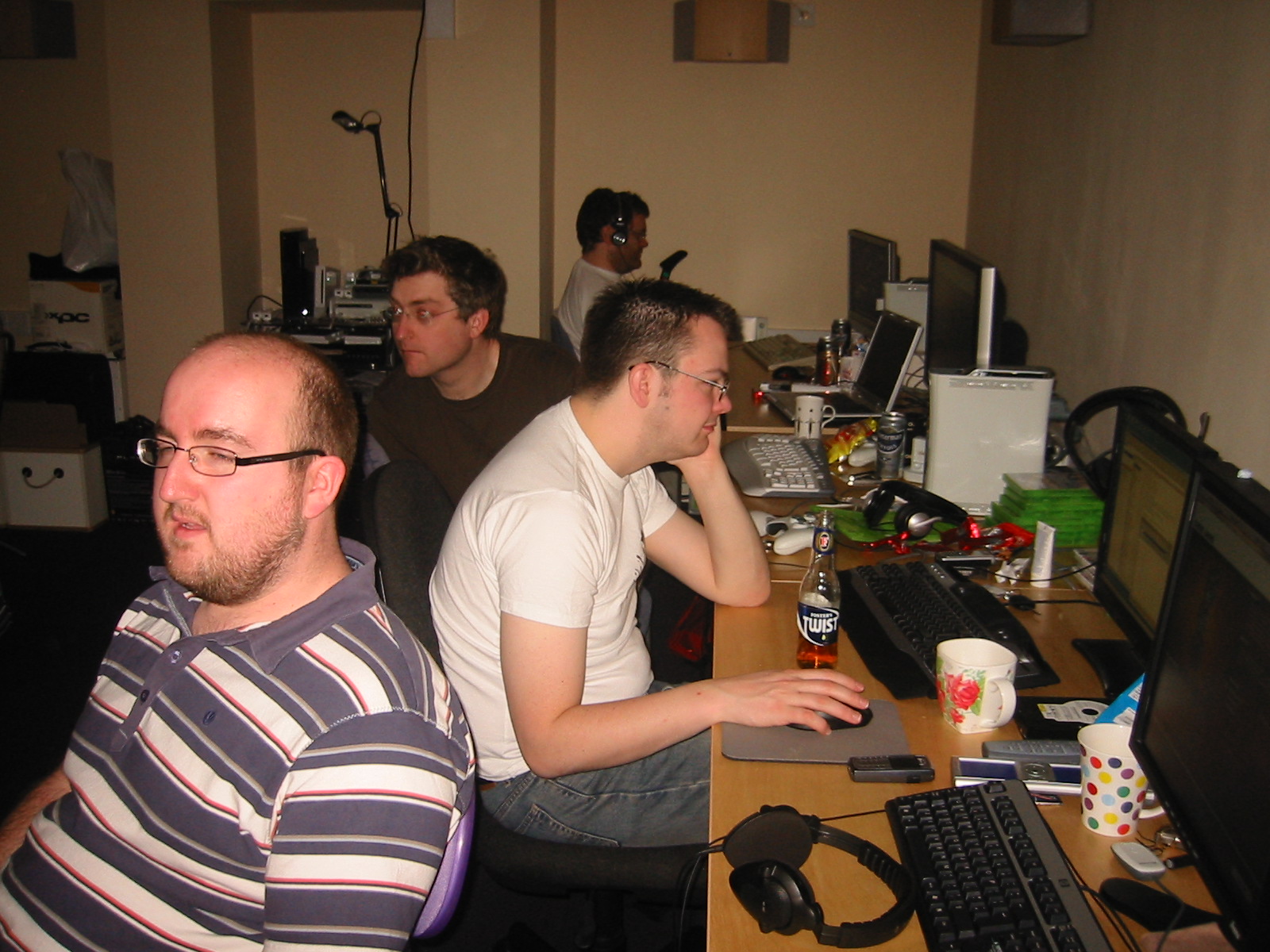 Trebz, Pup, Reubs and Scott