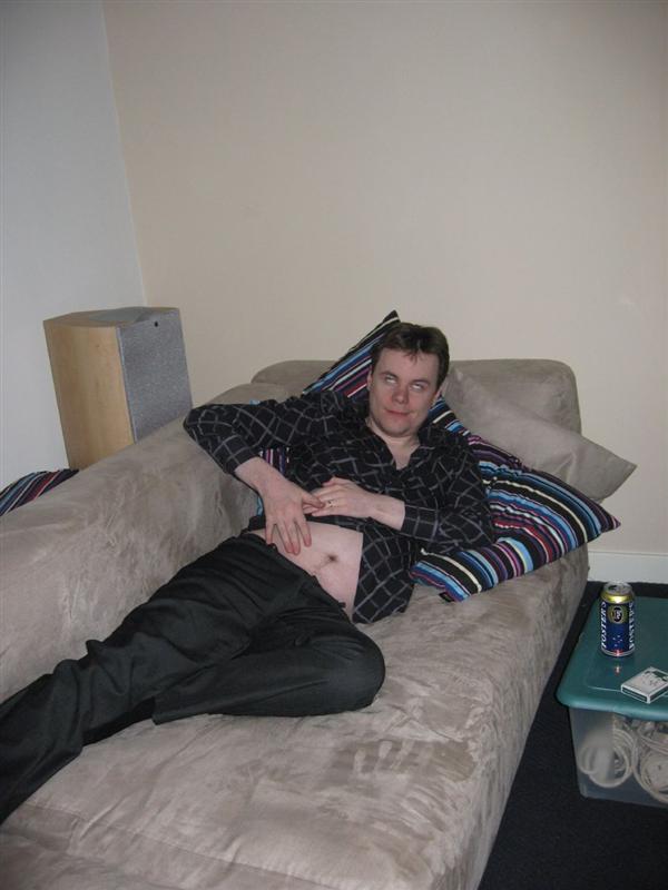 Wij touching himself