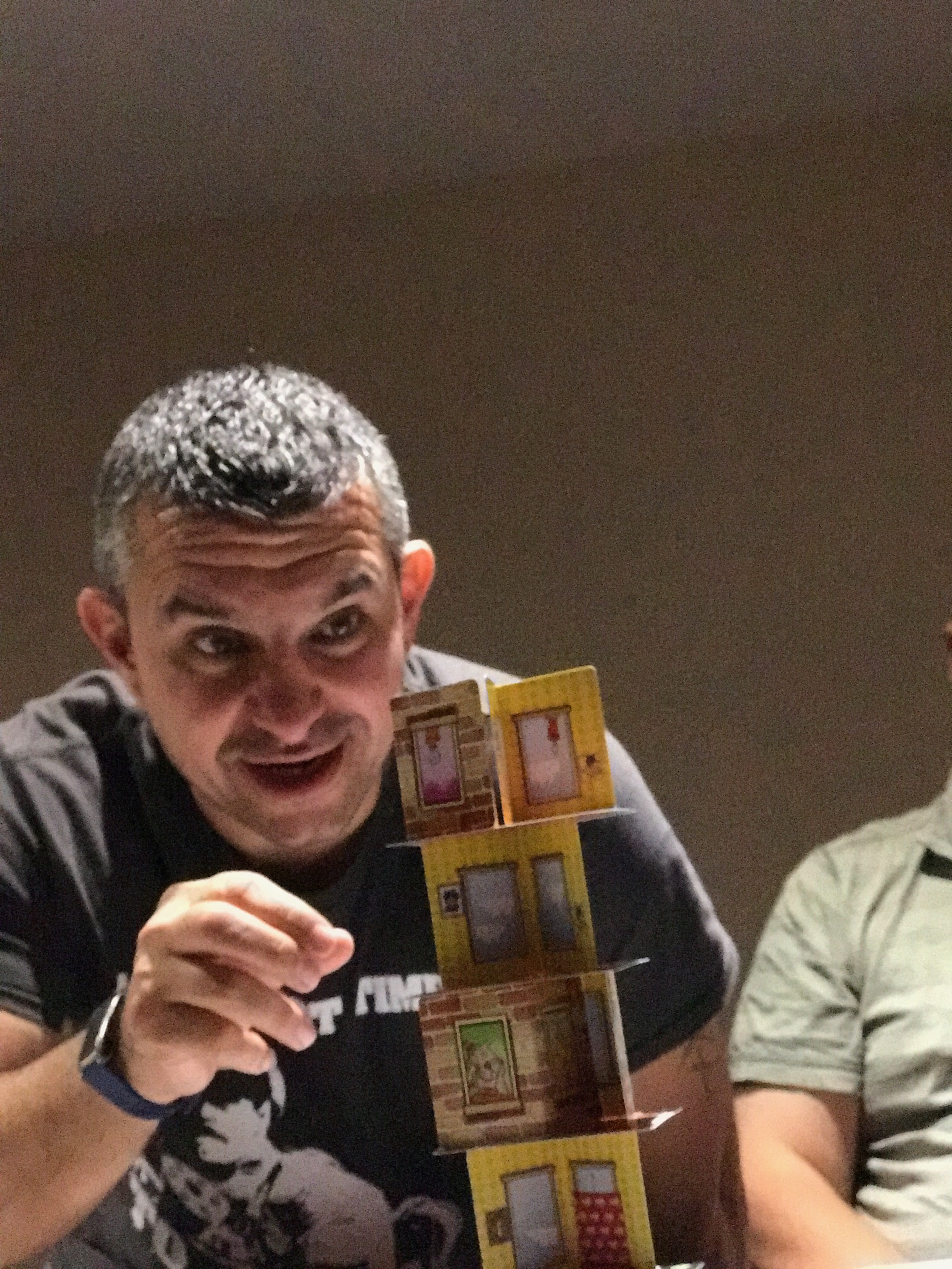 DBoy builds a pyramid